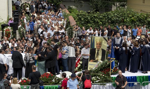 Pohreb kráľa Rómov Florina Cioabu