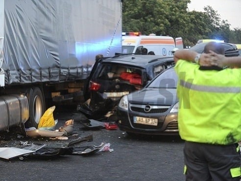 Tragická nehoda na maďarskej diaľnici
