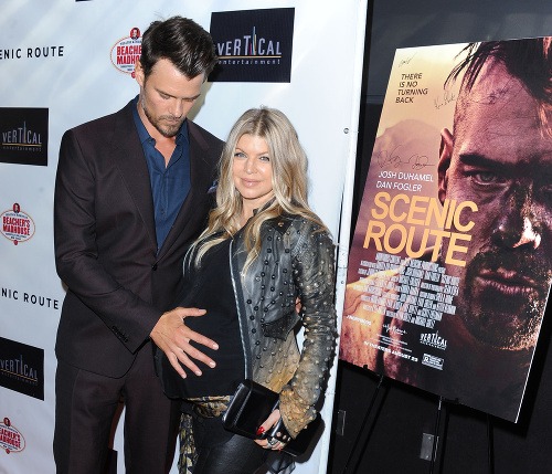 Josh Duhamel a tehotná Fergie
