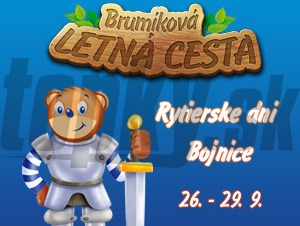 Po letných cestách s Brumíkom. Vyrazte do Bojnic.