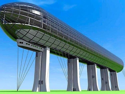 Vízia vzducholode podľa Fredyho Iseliho