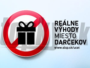 Reálne výhody miesto darčekov