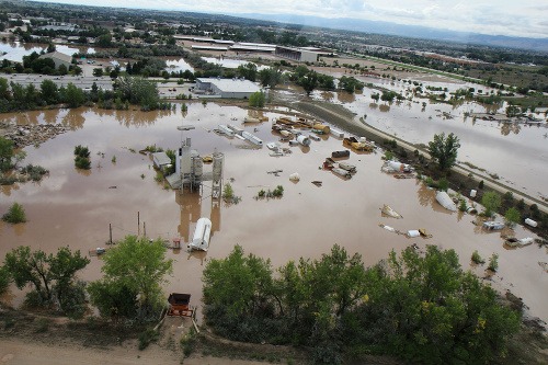 Rekordné záplavy v Colorade
