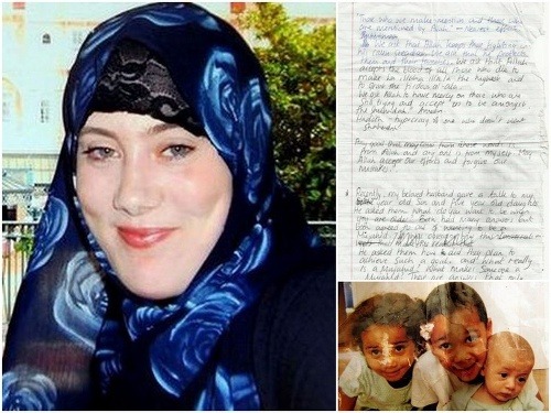 Biela vdova v denníku nabáda vlastné deti k terorizmu