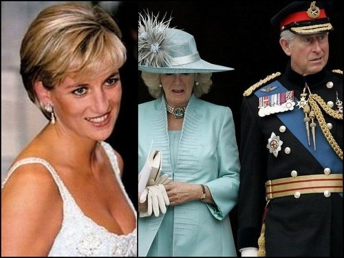 Lady Diana a princ Charles s Camillou