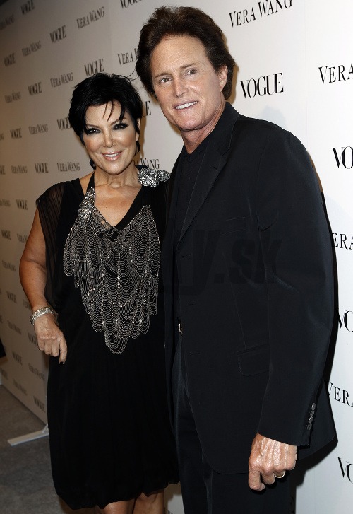 Kris Jenner s Bruceom, keď boli ešte manželia.
