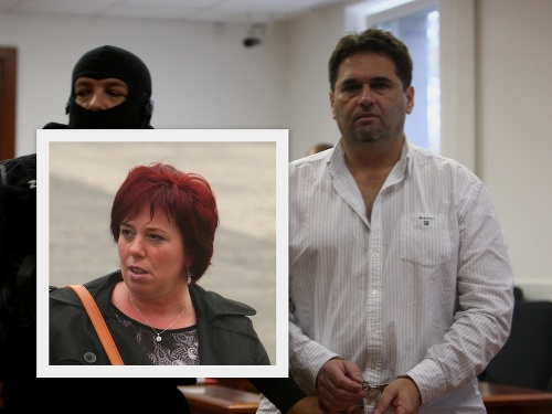 Údajný vrah Štefan Szabó a manželka zavraždeného Tibora Kováča