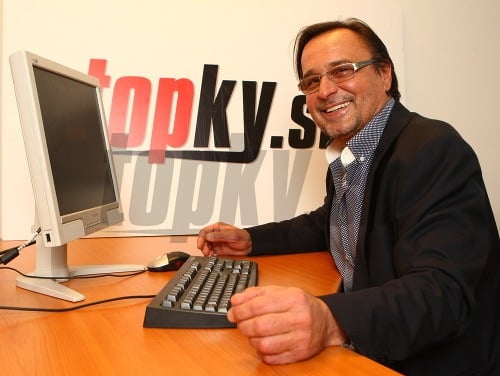 Herec Jozef Vajda bol online. 