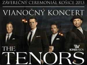 The Tenors zaspievajú v Košiciach