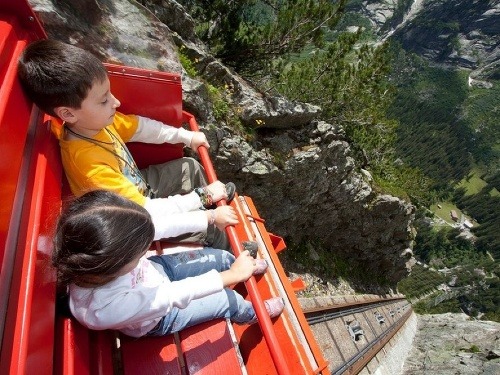 lanovka Gelmerbahn, Švajčiarsko