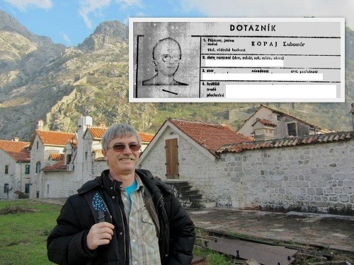 Ľubomír Kopaj prešiel ako diplomat svet. Staršie foto je z jeho dotazníka určeného pre ŠtB.