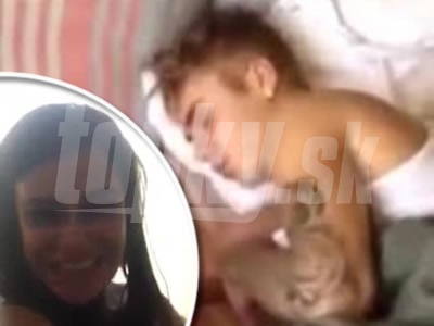 Spiaceho Justina Biebera zachytila mobilným telefónom brazílska šľapka.