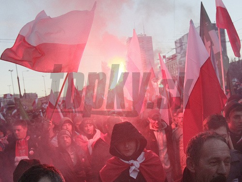 Po zrážkach vo Varšave zadržali už 39 výtržníkov