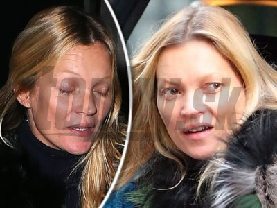Kate Moss bez mejkapu