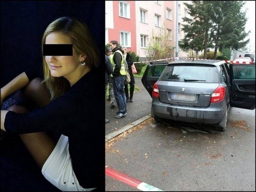 Martina pred útokom sedel v aute so slovenským EVČ