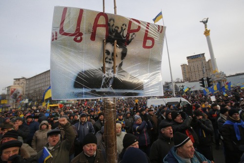 Protesty v Kyjeve