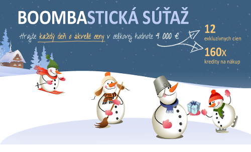 Získajte Vianočné darčeky v hodnote 4000€ za jeden klik!