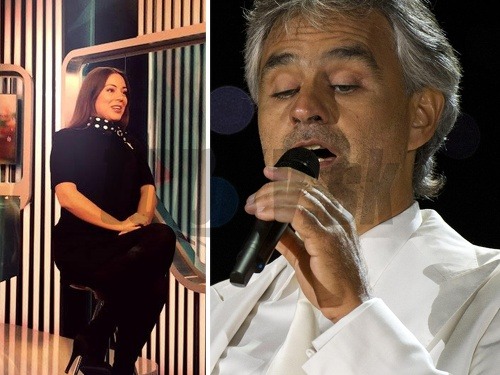 Adriana Kučerová pri svojich slovách akosi pozabudla na to, že spevák Andrea Bocelli je nevidiaci. 