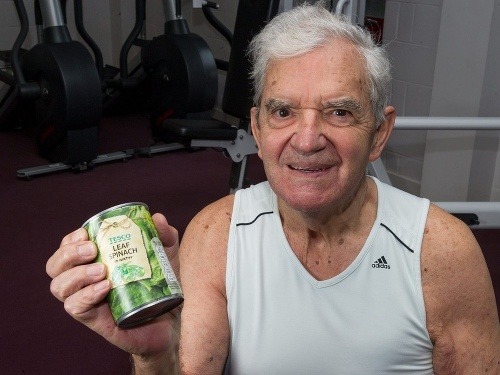 John van Walwyk vďačí svojej sile špenátu.