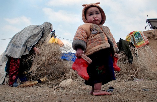 Deti v Afganistane trpia