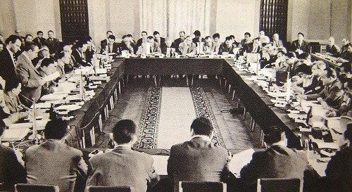 Zasadanie výkonnej rady RVHP v roku 1964 v Poľsku.