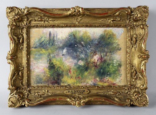 Pastelová krajinka od Renoira