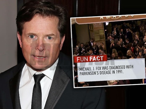 Zábavný fakt podľa televízie E! - Michaelovi J. Foxovi diagnostikovali Parkinsovu chorobu v 1991. 