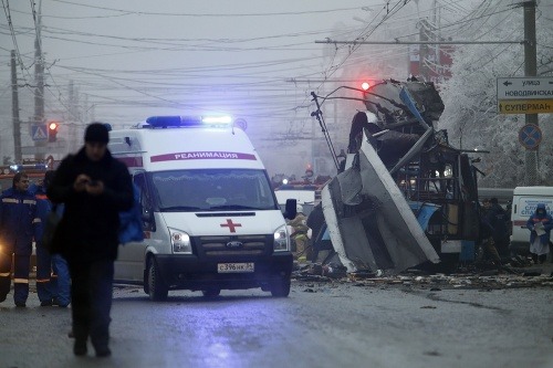 Výbuch bomby vo Volgograde