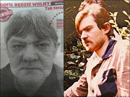 Takto údajne poľský vrah vyzerá dnes (vľavo)