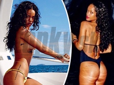 Rihanna provokuje v Brazílii a odhaľuje svoje telo na dráždivých záberoch.