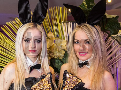 Playboy bunny hostesky a 24-karátový pohár od Gordany Turuk