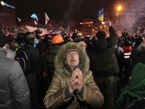 Kyjev demonštrácie