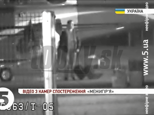 Janukovyč na úteku