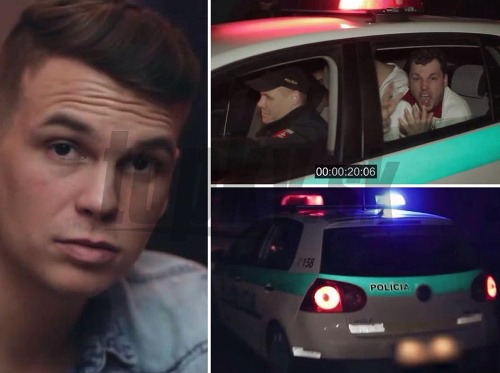 Policajt Marek požičal služobné auto do videoklipu rapera Rakbyho