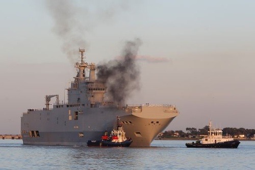Ukrajinskú vojnovú loď odklonili od Krymu