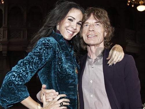 L'Wren Scott a Mick Jagger