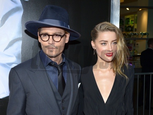 Johnny Depp a jeho snúbenica Amber Heard