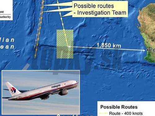 Signál by mohol pochádzať z čiernej skrinky strateného lietadla malajzijských aerolínií