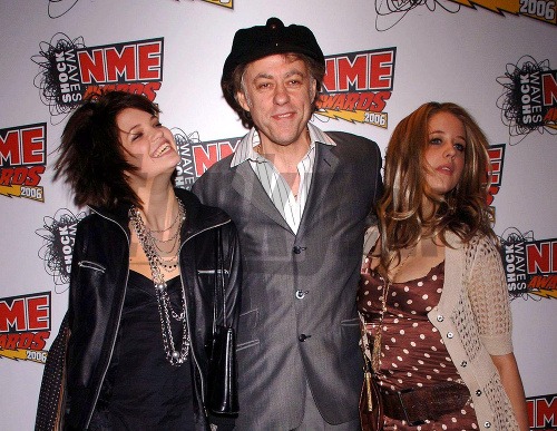 Bob Geldof s dvomi zo svojich dcér - Pixie a Peaches