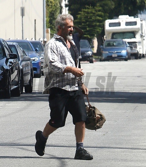 Mel Gibson so šedivými vlasmi a hustou bradou má od niekdajšieho idola na míle ďaleko.