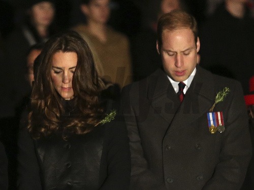 William a Kate si pripomenuli padlých vojakov