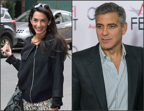 Amal Alamuddin a George Clooney