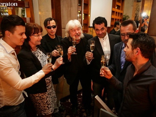 Rapoš, Grigorov a Dejdar podporili benefíciu na aprílovom Sheraton Eveningu