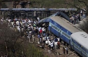 Havária vlaku v Indii