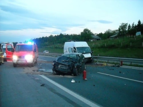 Nehoda v Slovinsku