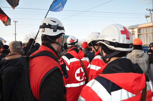 Pracovníci Červeného kríža boli nútení odísť