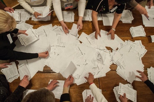 V referende v Doneckej oblasti hlasovala drvivá väčšina za nezávislosť