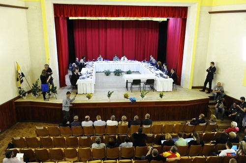Zasadnutie Súdnej rady SR v kultúrnom dome v Sobranciach