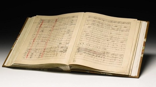 Manuskript Rachmaninovovej Symfónie č. 2
