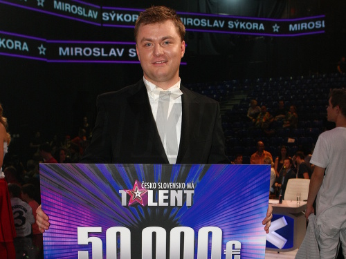Miroslav Sýkora si už ostatné ceny prevzal, no vystúpenia v šou Britain's got Talent sa zrejme nedočká. 